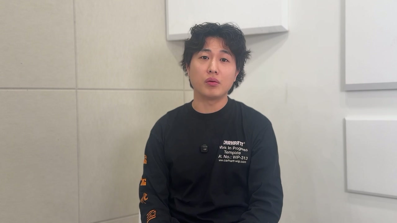 백호랑 독백 영상에서 추출한 장면